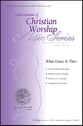 What Grace Is This! SATB choral sheet music cover